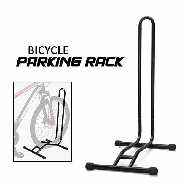 XiX Bicycle Parking Rack Stand Premium Quality Vertical & Floor Parking Rack, Fat Bike Stand, Multi-use Free Parking Stand for Indoor Outdoor Garage Storage