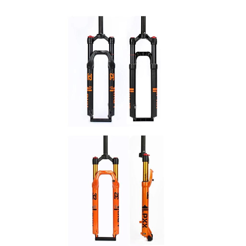 PPX Mountain Bike Air Fork 27.5 29 Inch Adjustable Air Pressure Front Rebound Shock Absorber for Adults